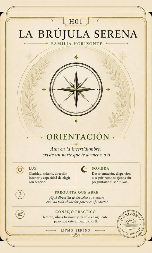 H01 La Brújula Serena